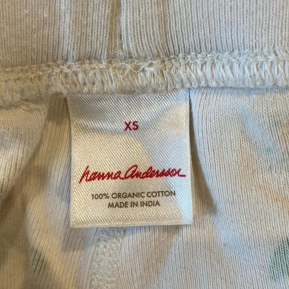 Hanna Andersson Lemon “Lemonade” Jogger Pants Pajamas XS Organic Cotton - Picture 3 of 5